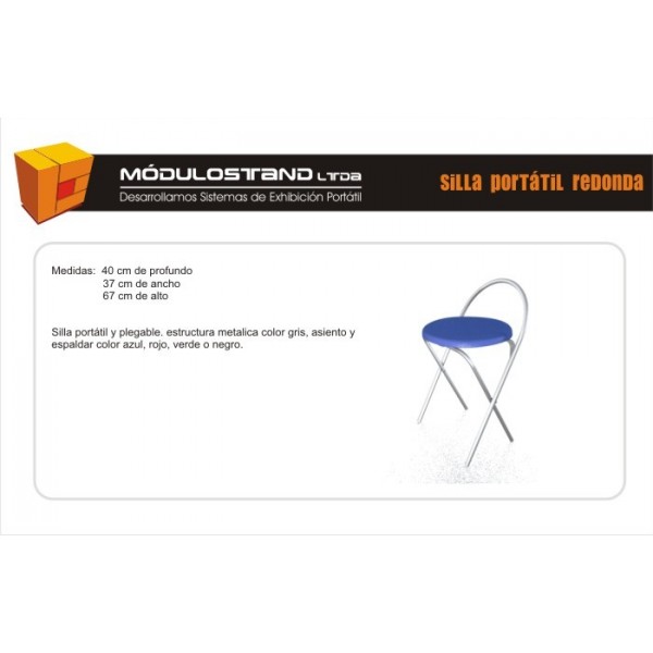 SILLA PORTÁTIL ALTA 1